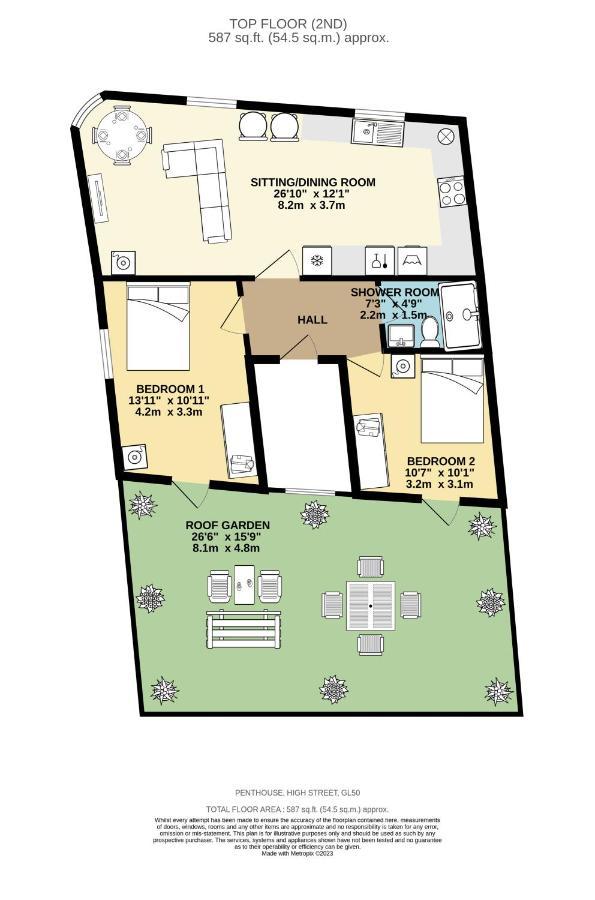 The Burton Penthouse By Fortuna Property 첼튼엄 외부 사진